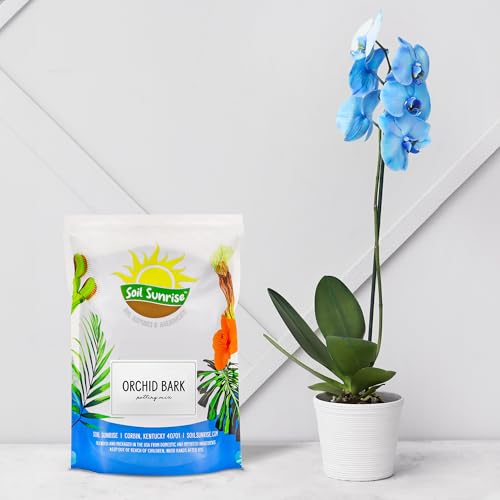 100% Organic Orchid Potting Bark (30 Quarts) All-Natural USA-Sourced Pine Bark Orchid Mix Additive - view 2
