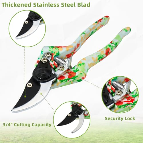Garden Tool Set Gift for Mom,Gardening Kit Apron,Glove,Bag for Women - view 5