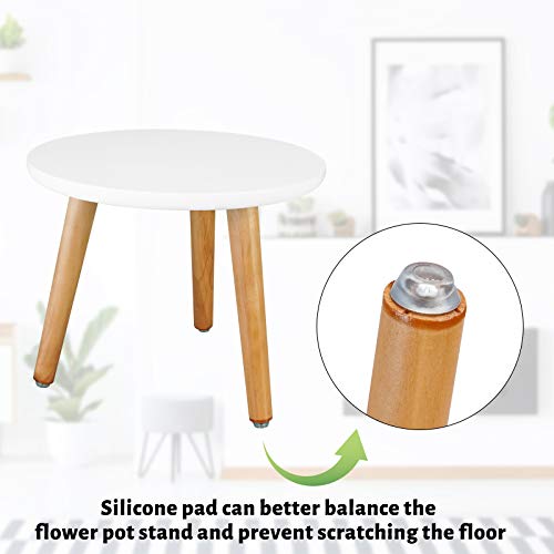 Plant Stand Indoor Small Plant Table Wood Stool for Large Plant - view 5