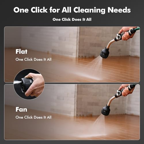 2-in-1 Watering Wand, Heavy Duty Metal Garden Hose Wand for Outdoor - view 4