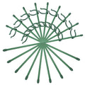 30.6x0.7x0.7cm Plastic Orchid Plant Stakes with Clips for Pots