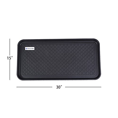 Multi-Purpose Boot Tray Mat,Shoe Tray Mat,Dog Feeding Tray,Waterproof Trays for Indoor and Outdoor Floor Protection,30" x 15"/2 Pack - view 7
