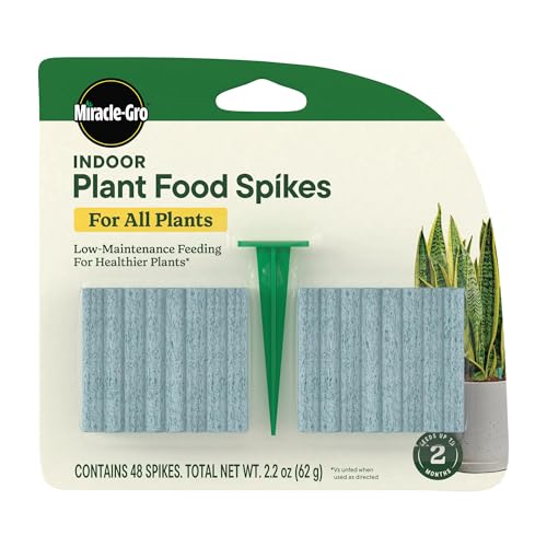 Indoor Plant Food Spikes for All Plants, 48 Spikes