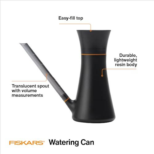 Indoor Watering Can,Long Reach Spout for Precision Hydration on House Plants,Flowers&Garden,Anti-Drip Nozzle with Translucent Volume Markings,Ergonomic Recycled Plastic Body,40 oz,(Pack of 4) - view 2
