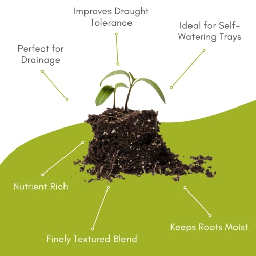Organic Potting Soil Mix | High-Nutrient Compost-Based Organic Plant Soil for Indoor Outdoor Self Watering Planter Boxes, Potted Plants Raised Garden Beds - 20 Quarts - view 4