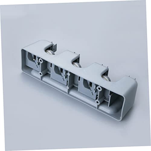 Wall Mounted Broom Mop Holder, 3 Slots 4 Hooks PP Plastic Organizer - view 6