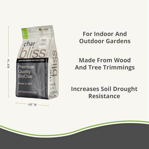Char Bliss (24 Qts) - Organic Biochar Soil Amendment for Plants & Gardening - view 4