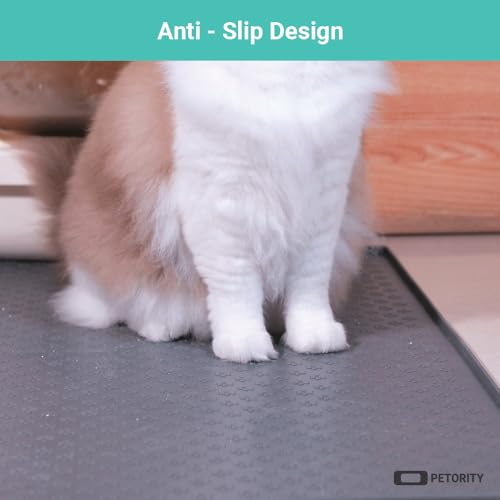 Dog Feeding Mat 16"x24", Food Grade Silicone Dog Food Mat for Food and Water. - view 3