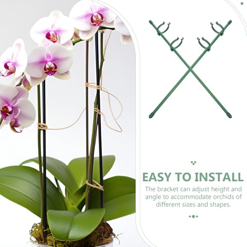 30.6x0.7x0.7cm Plastic Orchid Plant Stakes with Clips for Pots - view 3