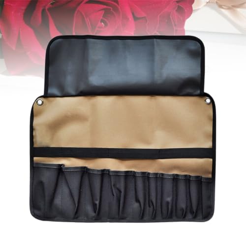 Portable Oxford Fabric Tool Roll Bag for Repair Work, Black - view 6
