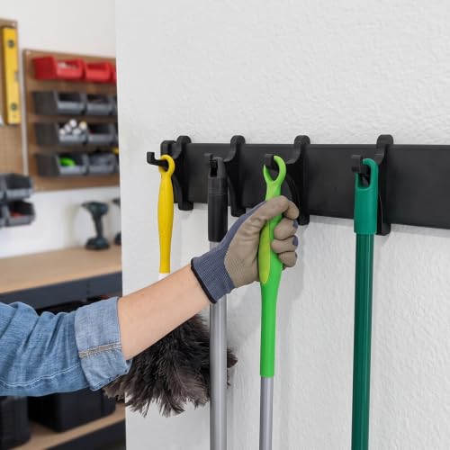 Utility Storage Hooks Compatible with Rubbermaid Fasttrack Rail System - view 5