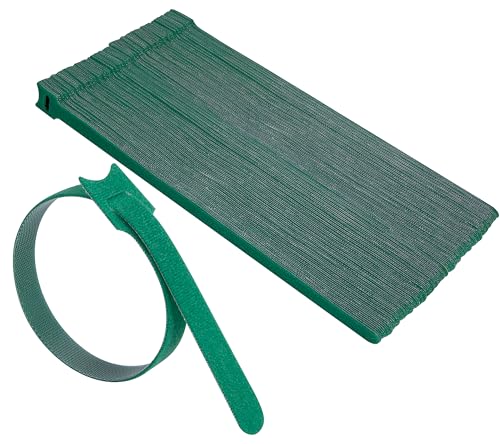 100 Pcs Large Christmas Garland Ties, 12 Inch Reusable Nylon Banister Ties