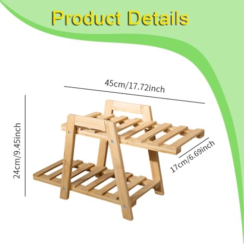 Plant Display Rack Bamboo - view 5