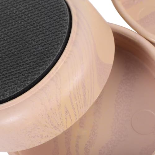 4pcs Wood Grain Furniture Floor Protectors, Self Adhesive Pads - view 3