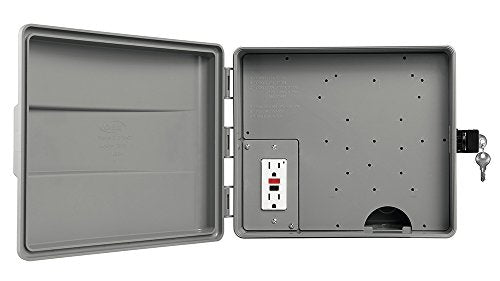 4-Pack 57095 Outdoor Sprinkler Controller Cabinet with GFCI - view 3