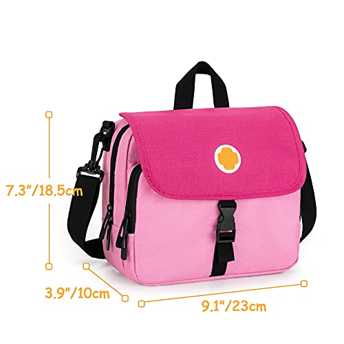 Diabetic Travel Case for Insulin Pen and Medical Supplies, Pink - view 5