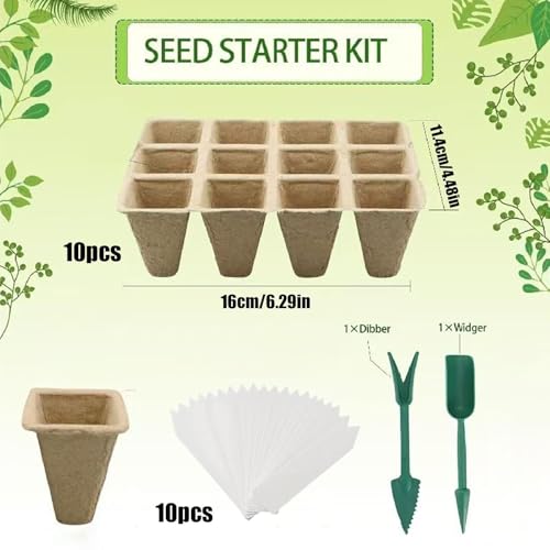 Plant Starter Pots 12-Grid Root-Friendly Repotting Cup - view 2