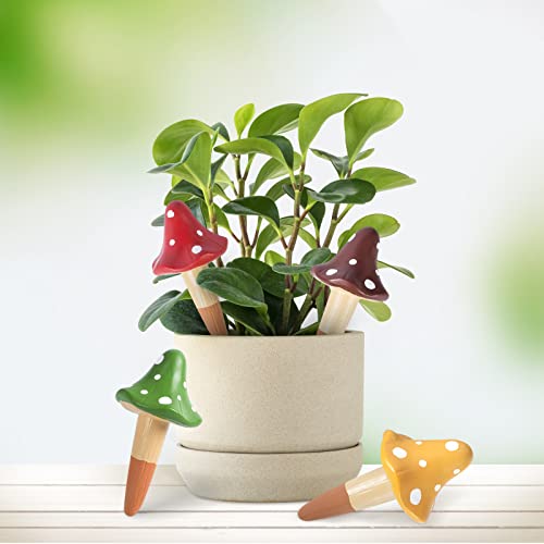 Self Watering Spikes Mushroom Shaped Plant Watering Globes - view 6