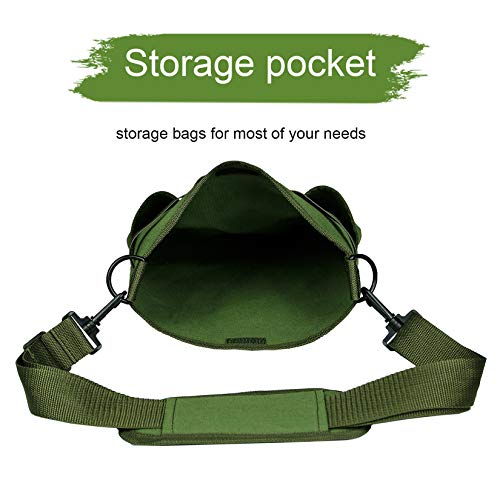 Garden Pruning Tool Bag - Canvas Shoulder Crossbody Gardening Storage Bag - view 6