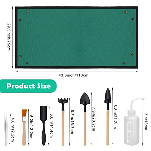 Plant Repotting Mat 43.3" x 29.5", Garden Potting Mat for Indoor - view 2