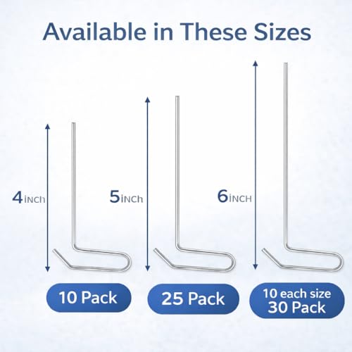 Galvanized Rhizome Clip for Clay Pot Variety 30 Pack (10 Each of 4 Inch, 5 inch, 6 Inch) - view 5