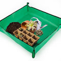 Repotting Mat for Indoor Plants - 26"*26" Plant Potting Tray Transplanting Mat Foldable Waterproof Indoor Gardening Supplies