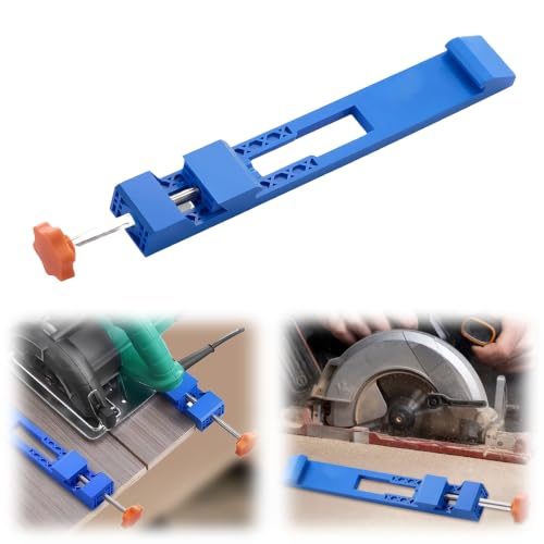 Adjustable Circular Saw Guide Rail Clamp, Positioning Fixture - view 6