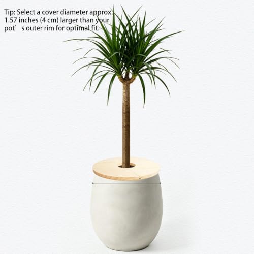 Plant Pot Cover Wooden Interlocking Waterproof Guard - view 4