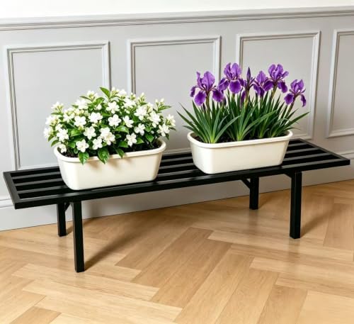 One Tier Metal Plant Stand Indoor & Outdoor L35.43 easy assembly - view 2