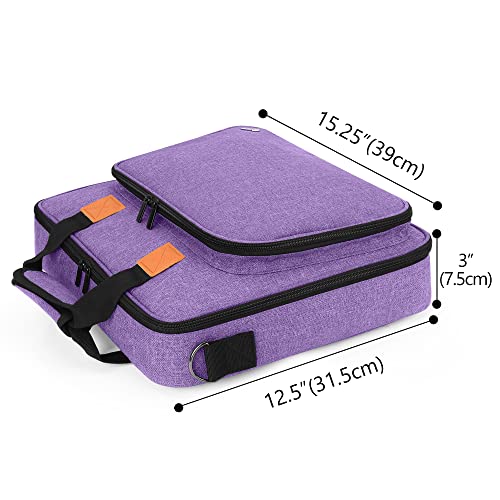 Embroidery Project Bag, Embroidery Kits Storage Bag (Bag Only), Purple - view 6