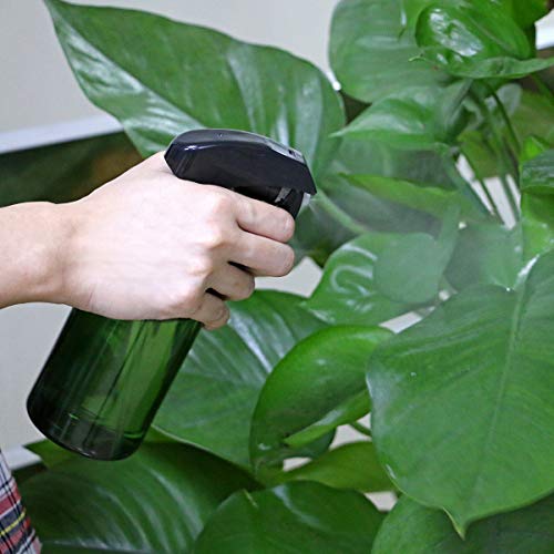 Plant Mister Spray Bottle, Plant Mister Water Spray Bottle for Plants Misting Bottle Water Fine Mist, Cleaning Solutions, Gardening, Indoor, Outdoor (Green - 10oz) - view 6