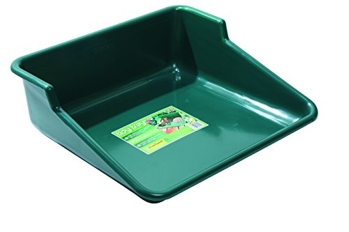 Garden Tidy Tray – Green, 24.5" L x 22" W x 8" H – Sturdy One-Piece Potting Tray, Indoor/Outdoor Gardening, Recycled Plastic, Lightweight, Versatile Use