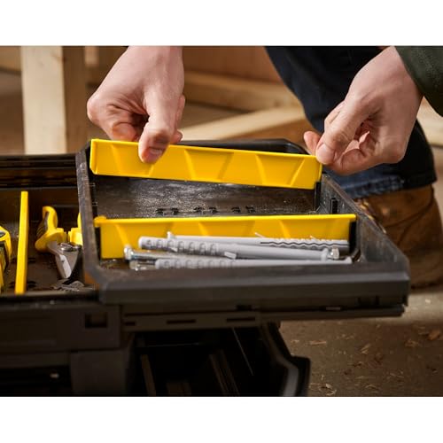 Stanley Fatmax FMST1-71219 Canti Lever Tool Box, Black, 46 x 24 x 31 cm - view 6