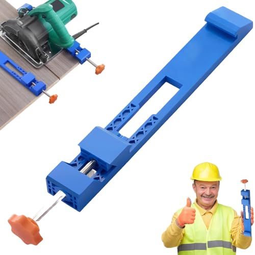Adjustable Circular Saw Guide Rail Clamp, Positioning Fixture