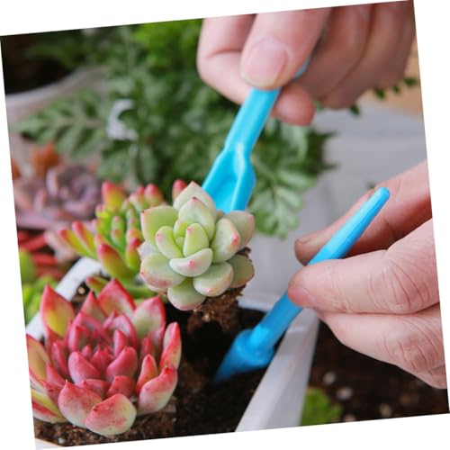 Succulent Plantingel Set Gardening Tools Kit, Blue Plastic Accessories - view 6