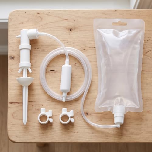 Automatic Plant Waterer s for Potted Plants, Self Watering s for Over, White, 1m Tube for 1 Pot + 2L Water Bag, White - view 2