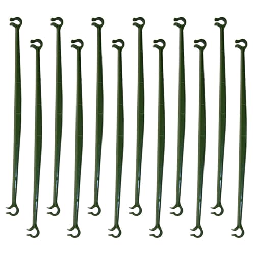 Plant Trellis Connectors Adjustable Tomato Cage Stakes 12pcs