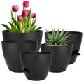 7/7.5/8/9/10 Inch Self Watering Pots for Indoor/Outdoor Plants