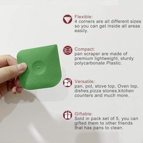 Plastic Pan Dish Pot Food Kitchen Scraper Tool,Premium Food Scraper - view 5