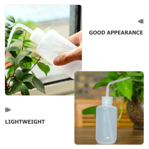 4pcs Ml Plastic Squeeze Watering Bottle for Plants with Fine Workmanship and Comfortable Holding, White Reusable Water Dispenser Bottle for Home Garden Use - view 3