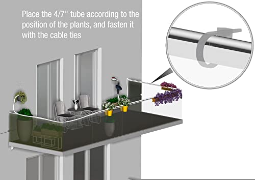 Balcony kit 9001BT Bluetooth Irrigation for Containers and Hanging Flowers Baskets Automatic Plant Watering System for Patio, Balconies Hydroponics & Roof Plants Water Saving Drip-Feed - view 4