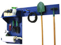 Pegboard Garden Supplies Storage and Organization Garden Tool Organizer Kit with Blue Pegboard and Blue Accessories