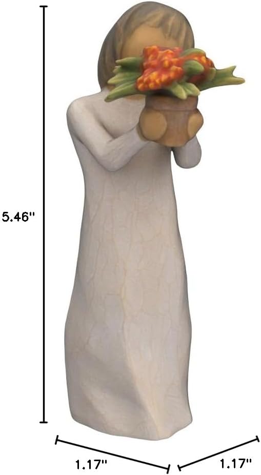 Little Things, Sculpted Hand-Painted Figure | Cast from a Susan Lordi Original Carving, Meaningful Gift Celebrating Nature, Family, Home and Belonging, Fitted Gift Box - view 6