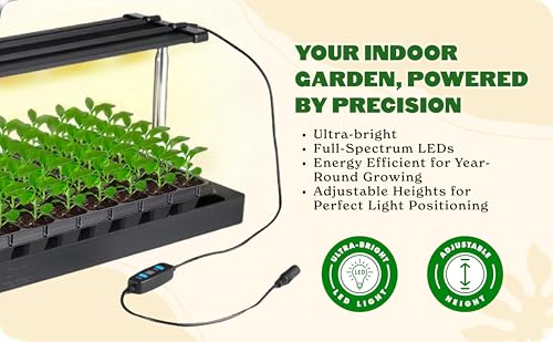 Seed Starting Bundle - Heat Mat & LED Grow Light - view 4