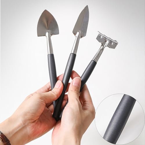 13Pcs Succulent Tools Set Mini Garden Tools Kit for Indoor Bonsai Cactus Care with Pruning Shears Scissors Transplanting Tools for Houseplant - view 4