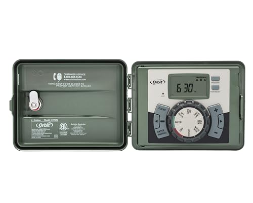57899 9-Station Outdoor Swing Panel Sprinkler System Timer - view 3
