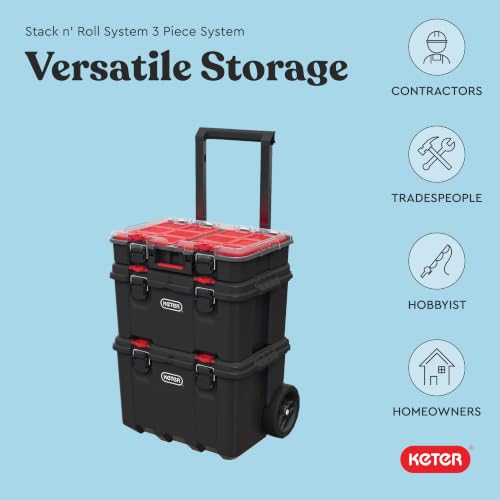 Stack N Rolling Tool Box Modular Storage System 3 Piece - view 6