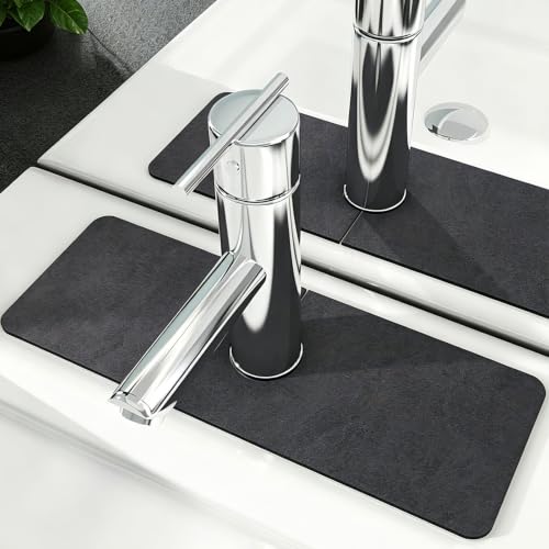 Diatomaceous Faucet Drain Pad Sink Quick Drying Splash Mat - view 3