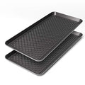 Multi-Purpose Boot Trays, 2 Pack, 30" x 15" x 1.2", Black