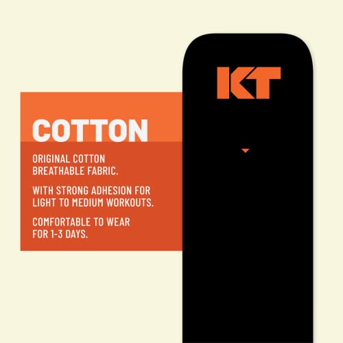 Original Cotton, Elastic Kinesiology Athletic Tape, 150 Precut 10” Strips - view 4